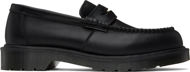 Dr. Martens Black Penton Leather Loafers