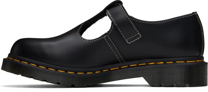 Dr. Martens Black Polley Flower Loafers - Image 3