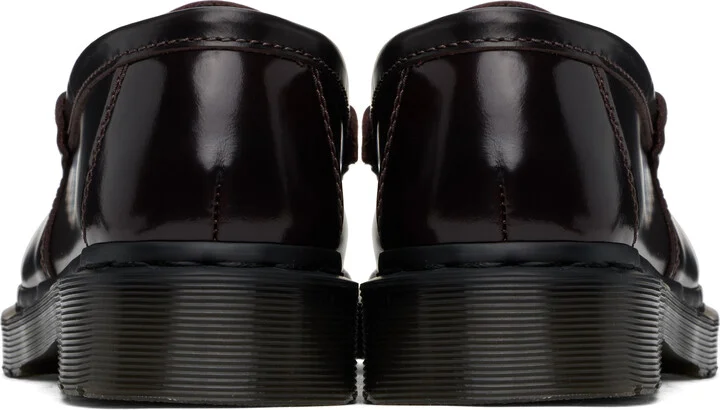 Dr. Martens Black & Red Penton Arcadia Leather Loafers - Image 2