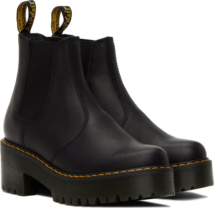 Dr. Martens Black Rometty Chelsea Boots - Image 4