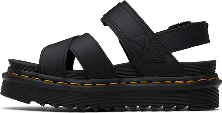 Dr. Martens Black Voss II Sandals - Image 3