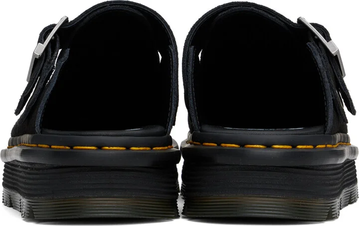 Dr. Martens Black ZebZag Mules - Image 2