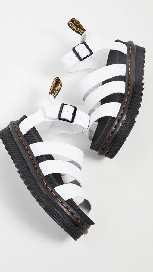 Dr. Martens Blaire Chunky 3 Strap Sandals - Image 4