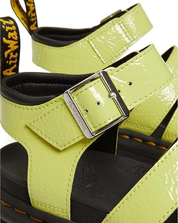 Dr. Martens Blaire Quad Women's Shoes Lime Green : UK 4 (US Women's 6) M, Leather - Image 5
