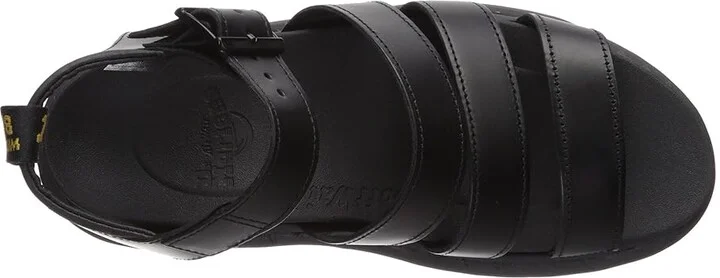 Dr. Martens Blaire Women's Sandals Black Brando : UK 3 (US Women's 5) M, Leather - Image 3