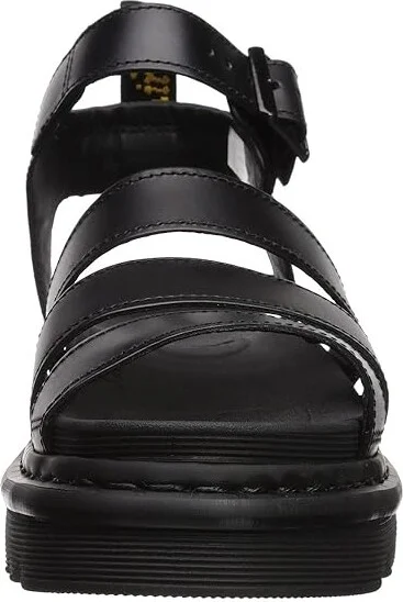 Dr. Martens Blaire Women's Sandals Black Brando : UK 3 (US Women's 5) M, Leather - Image 6