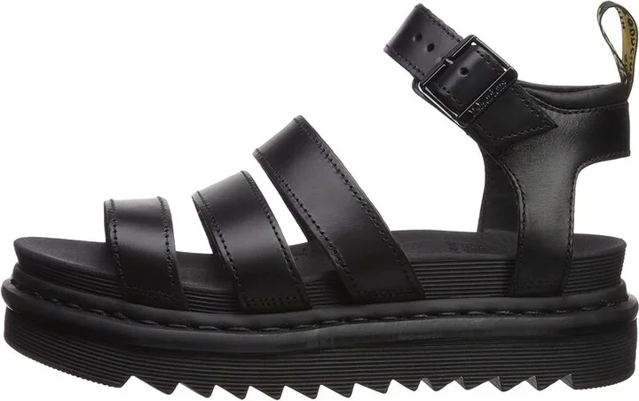 Dr. Martens Blaire Women's Sandals Black Brando : UK 3 (US Women's 5) M, Leather - Image 7