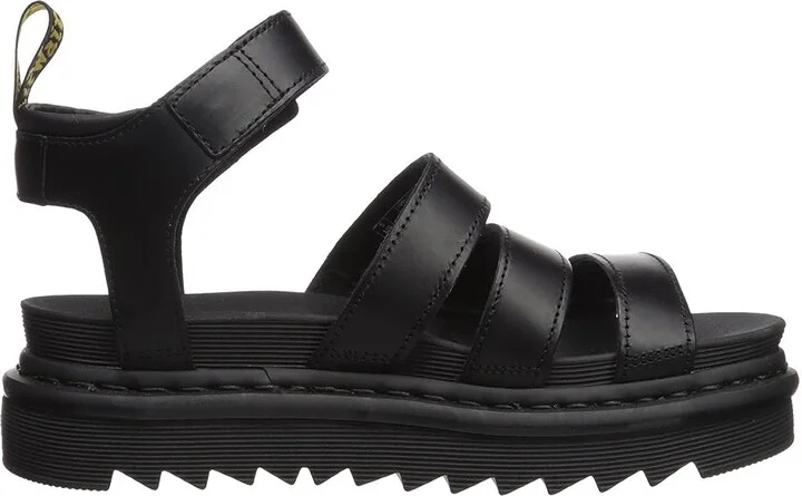 Dr. Martens Blaire Women's Sandals Black Brando : UK 3 (US Women's 5) M, Leather - Image 8