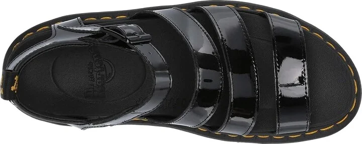 Dr. Martens Blaire Women's Sandals Black Patent Lamper : UK 4 (US Women's 6) M, Leather - Image 3