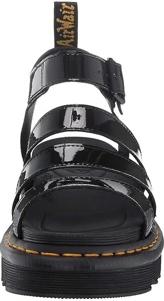 Dr. Martens Blaire Women's Sandals Black Patent Lamper : UK 4 (US Women's 6) M, Leather - Image 6
