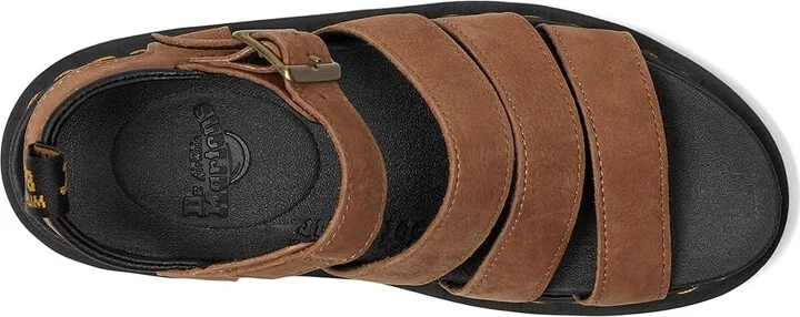 Dr. Martens Blaire Women's Sandals Desert Brown : UK 6 (US Women's 8) M, Leather - Image 2