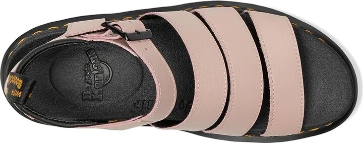 Dr. Martens Blaire Women's Sandals Powder Pink : UK 4 (US Women's 6) M, Leather - Image 2