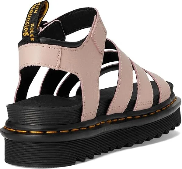 Dr. Martens Blaire Women's Sandals Powder Pink : UK 4 (US Women's 6) M, Leather - Image 4