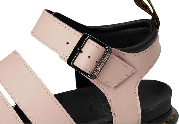 Dr. Martens Blaire Women's Sandals Powder Pink : UK 4 (US Women's 6) M, Leather - Image 7