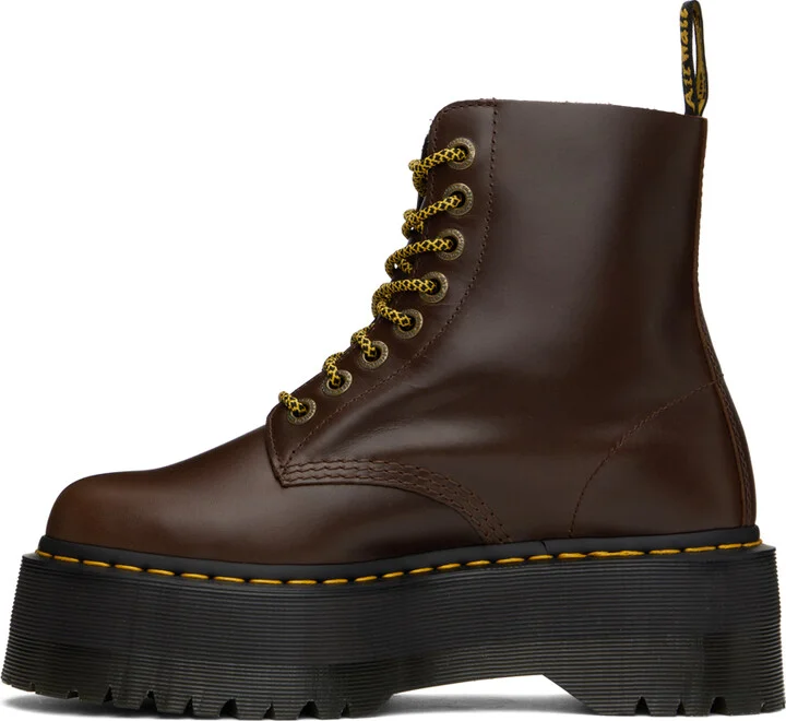 Dr. Martens Brown 1460 Pascal Max Boots - Image 3