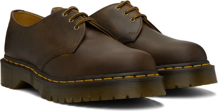 Dr. Martens Brown 1461 Bex Derbys - Image 4