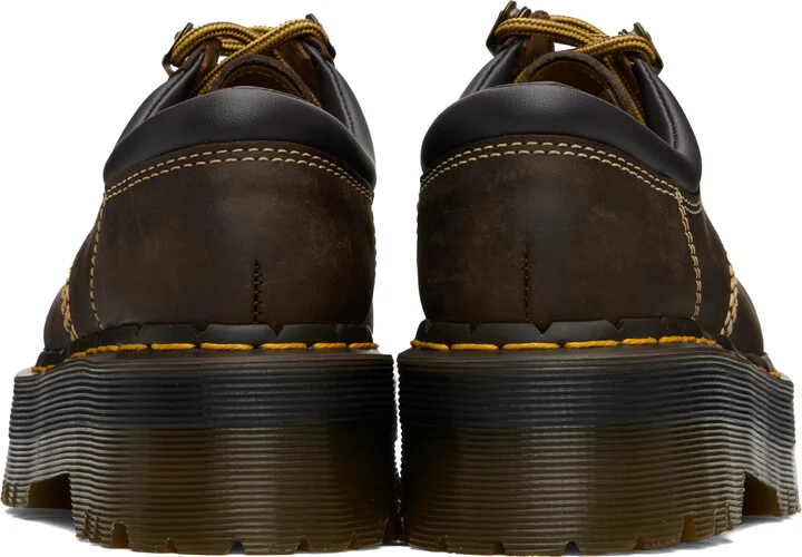 Dr. Martens Brown 8053 Arc Platform Derbys - Image 2