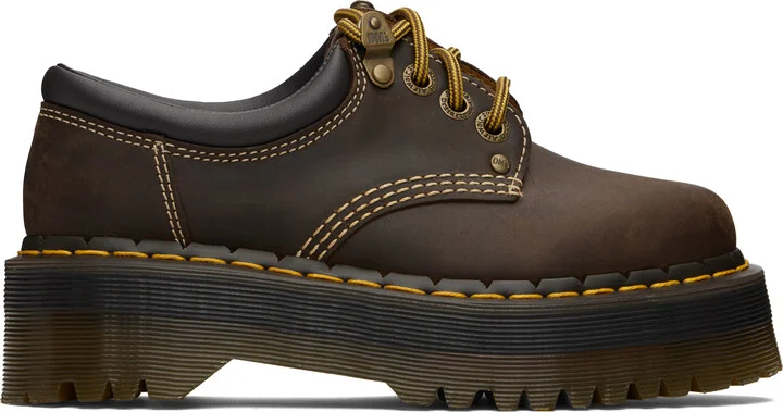 Dr. Martens Brown 8053 Arc Platform Derbys