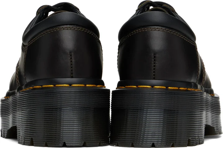 Dr. Martens Brown 8053 Quad Orleans Platform Derbys - Image 2
