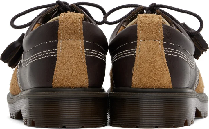Dr. Martens Brown & Beige Lowell Derbys - Image 2