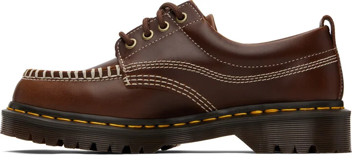 Dr. Martens Brown Orleans Leather Lowell Derbys - Image 3