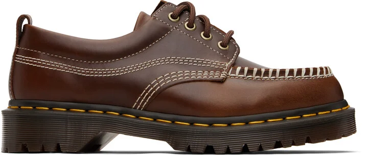 Dr. Martens Brown Orleans Leather Lowell Derbys