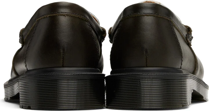Dr. Martens Brown & White Penton Two-Tone Leather Loafers - Image 2