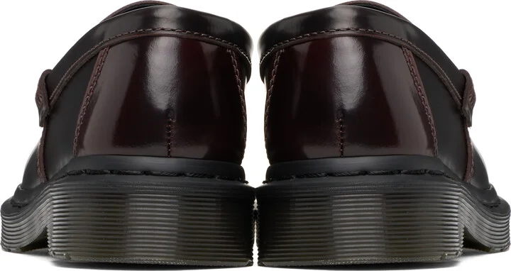 Dr. Martens Burgundy Penton Arcadia Leather Loafers - Image 2