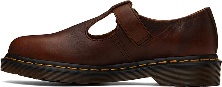 Dr. Martens Burgundy T-Bar Monkstraps - Image 3