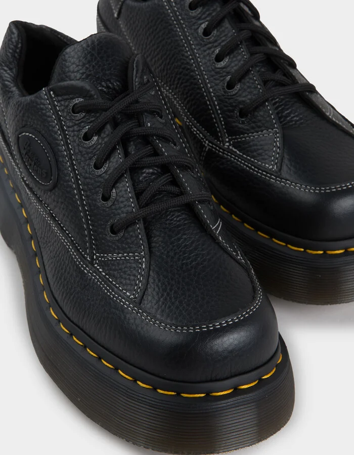 DR. MARTENS Buzz 5-Eye Womens Milled Nappa Leather Shoes - Image 6