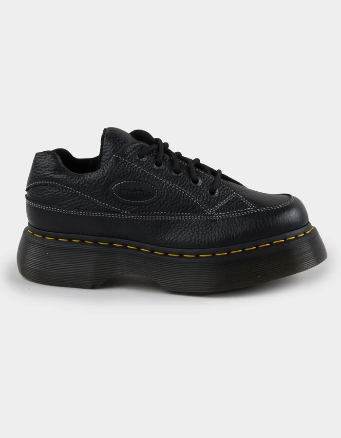 DR. MARTENS Buzz 5-Eye Womens Milled Nappa Leather Shoes - Image 7