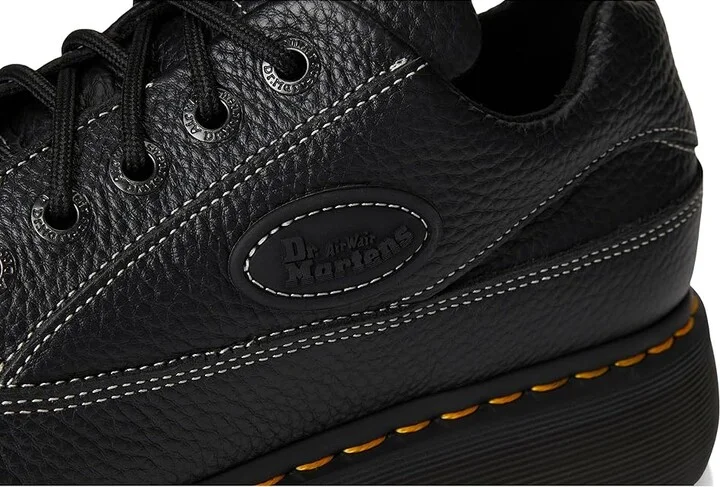 Dr. Martens Buzz 5-Eye Women's Shoes Black : UK 3 (US Women's 5) M, Leather/Nappa - Image 7