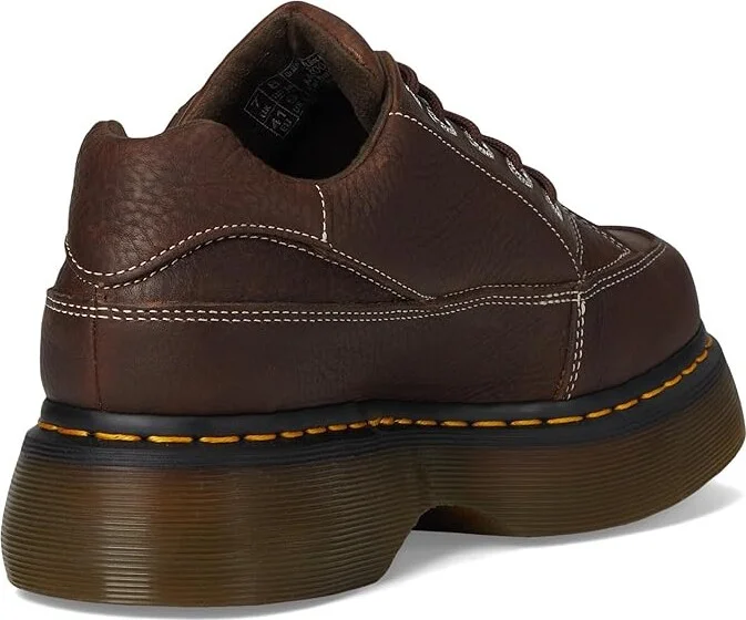 Dr. Martens Buzz 5-Eye Women's Shoes Dark Brown : UK 9 (US Women's 11) M, Leather/Nappa - Image 4