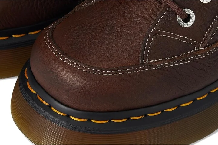 Dr. Martens Buzz 5-Eye Women's Shoes Dark Brown : UK 9 (US Women's 11) M, Leather/Nappa - Image 7