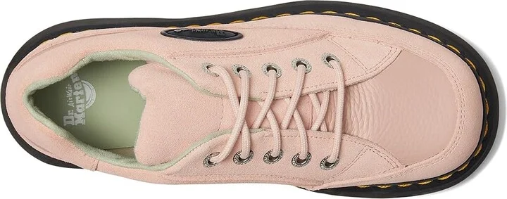 Dr. Martens Buzz 5-Eye Women's Shoes Powder Pink : UK 5 (US Women's 7) M, Leather/Nappa - Image 2