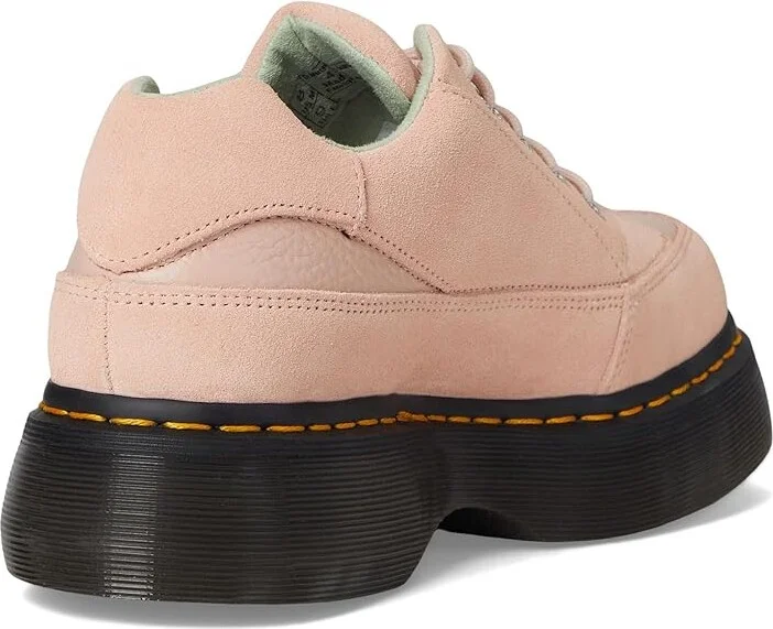 Dr. Martens Buzz 5-Eye Women's Shoes Powder Pink : UK 5 (US Women's 7) M, Leather/Nappa - Image 4
