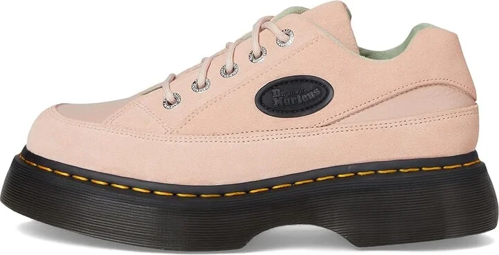 Dr. Martens Buzz 5-Eye Women's Shoes Powder Pink : UK 5 (US Women's 7) M, Leather/Nappa - Image 6