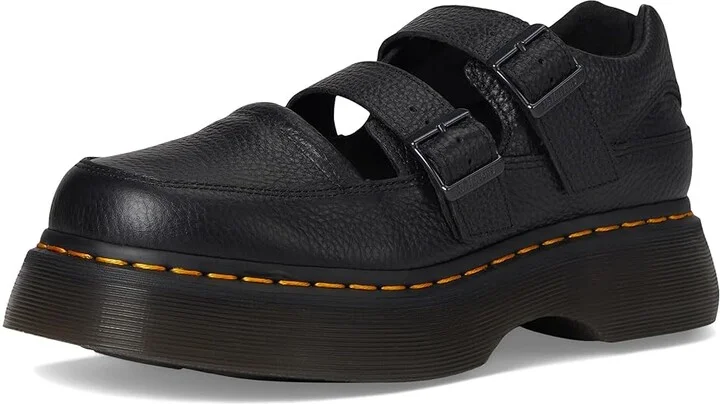 Dr. Martens Buzz Mary Jane Women's Shoes Black : UK 7 (US Women's 9) M, Leather/Nappa - Image 5