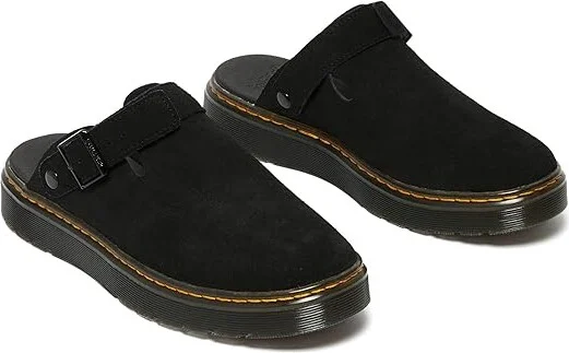 Dr. Martens Carlson Shoes Black : UK 3 (US Men's 4 - Women's 5) Medium, Suede