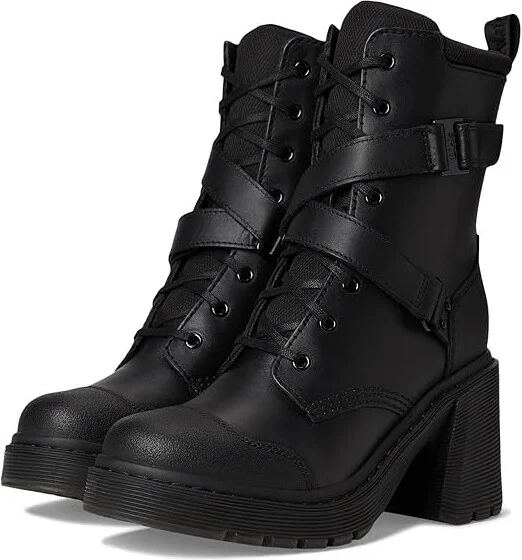 Dr. Martens Chesney Tech Women's Motocross Boots Black : UK 3 (US Women's 5) M, Leather