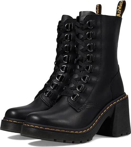 Dr. Martens Chesney Women's Shoes Black : UK 5 (US Women's 7) M, Textile