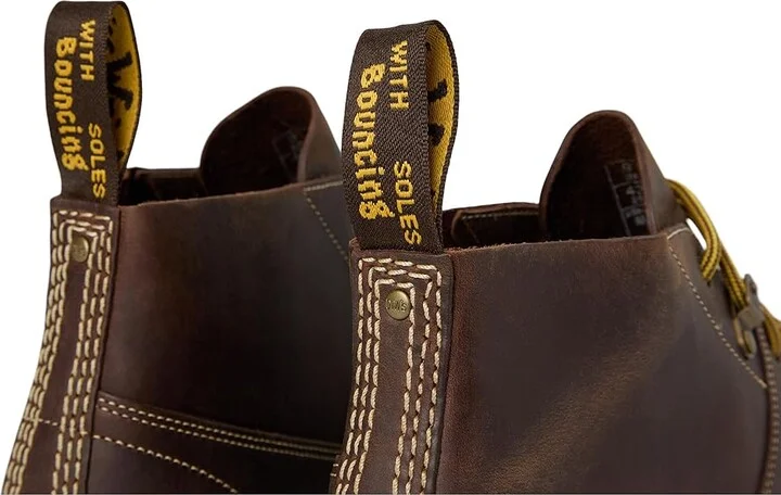 Dr. Martens Church Quad Archive Boots Dark Brown Crazy Horse : UK 11 (US Men's 12) Medium, Leather - Image 7