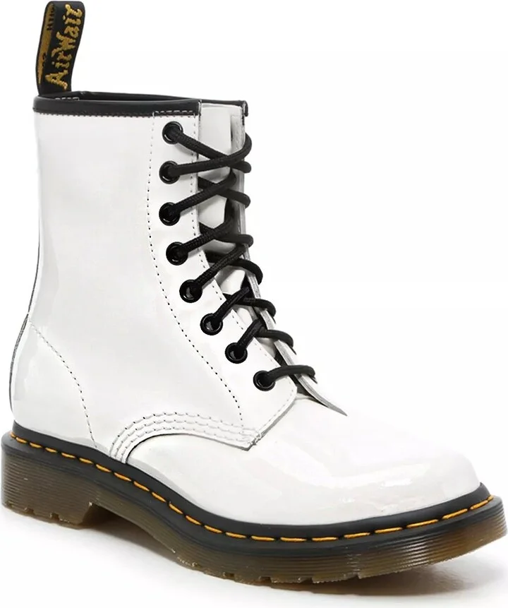 White Patent Leather