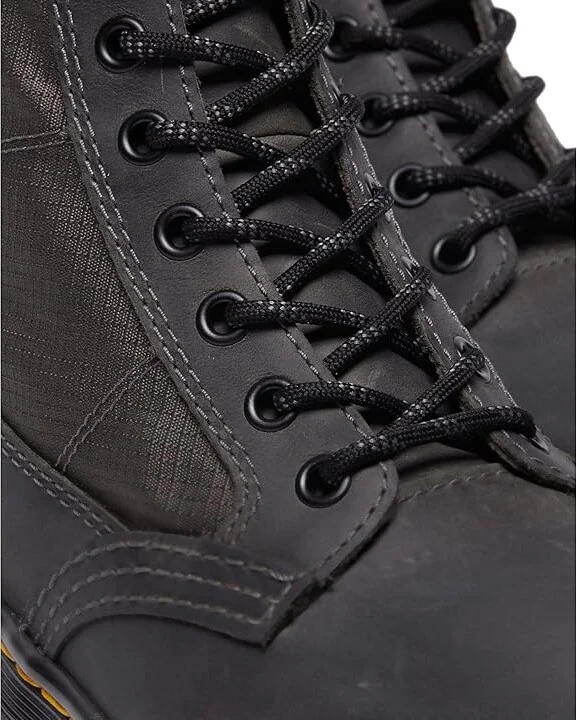Dr. Martens Combs Jungle Zip Casual Boots Boots Gunmetal : UK 5 (US Men's 6 - Women's 7) Medium, Leather - Image 4