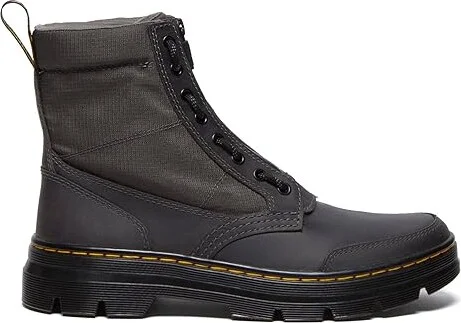 Dr. Martens Combs Jungle Zip Casual Boots Boots Gunmetal : UK 5 (US Men's 6 - Women's 7) Medium, Leather - Image 5