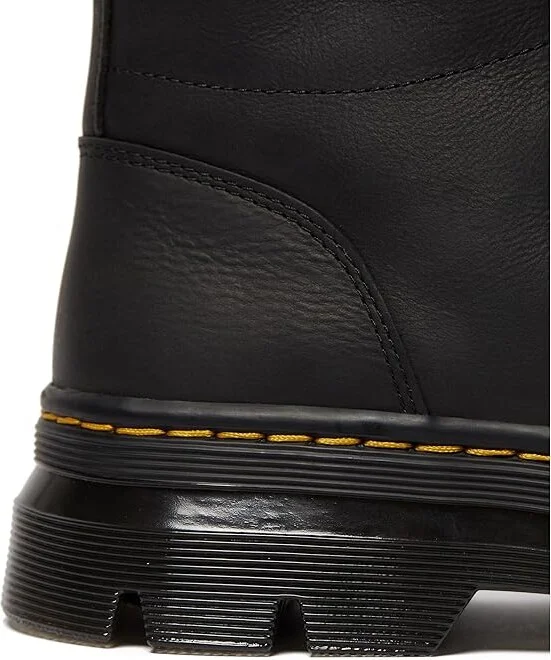 Dr. Martens Combs Leather Shoes Black Wyoming : UK 3 (US Men's 4 - Women's 5) Medium - Image 7