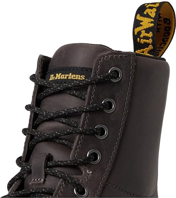 Dr. Martens Combs Leather Shoes Gunmetal : UK 5 (US Men's 6 - Women's 7) Medium - Image 2