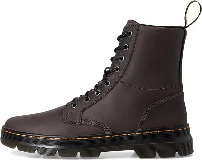 Dr. Martens Combs Leather Shoes Gunmetal : UK 5 (US Men's 6 - Women's 7) Medium - Image 6