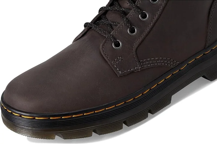 Dr. Martens Combs Leather Shoes Gunmetal : UK 5 (US Men's 6 - Women's 7) Medium - Image 7