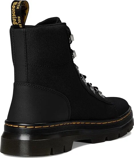 Dr. Martens Combs Poly Casual Boots Women's Boots Black : UK 8 (US Women's 10) M, Leather/Textile - Image 4